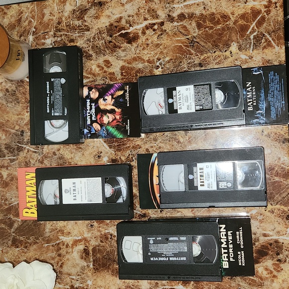 VINTAGE BATMAN VHS TAPES. Unsealed - Picture 4 of 4